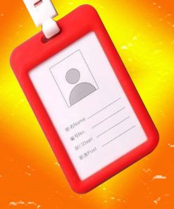 Plastic Box ID Card Holder