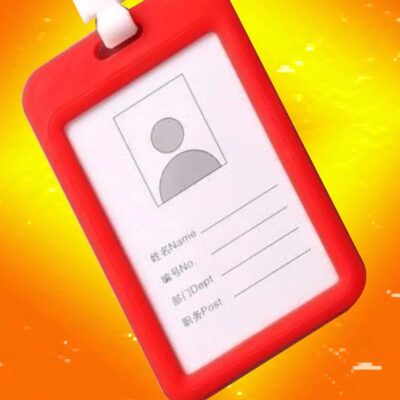 Plastic Box ID Card Holder