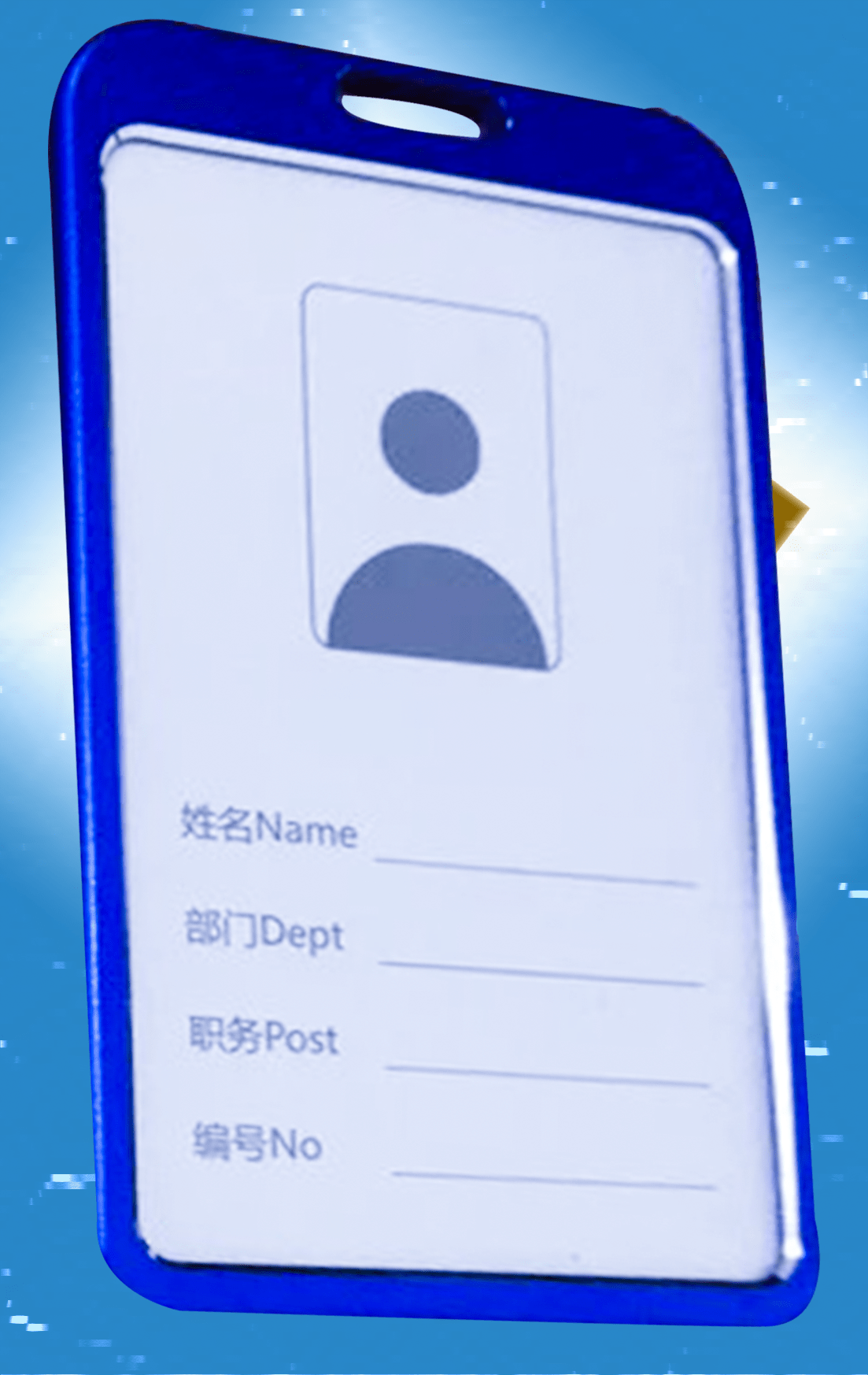 Metal Holder Portrait