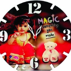Clock Photo Frame ( Size :7.6 x 7.3in.)
