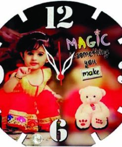 Clock Photo Frame ( Size :7.6 x 7.3in.)