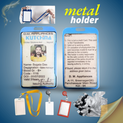 Metal Holder Portrait