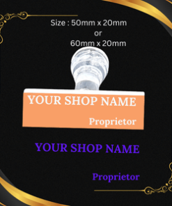 Proprietor Stamp