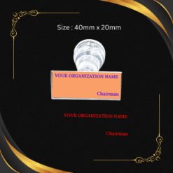 Polymar Stamp (Official) (Size - 40mm x 20mm)