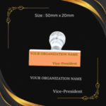 Polymar Stamp (Official) (Size - 50mm x 20mm)