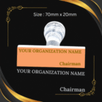 Polymar Stamp (Official) (Size - 70mm x 20mm)