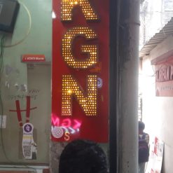 Acrylic Letter Jali Cutting Light Board