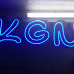 Alternative view of Acrylic Letter + Nion Light