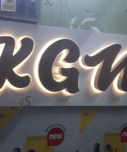 Steel Letter +Back Sport Light