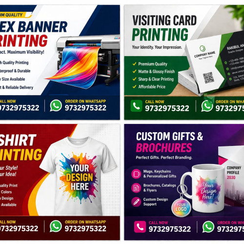 Alternative view of Black Back Flex Banner Printing Garia / Kolkata